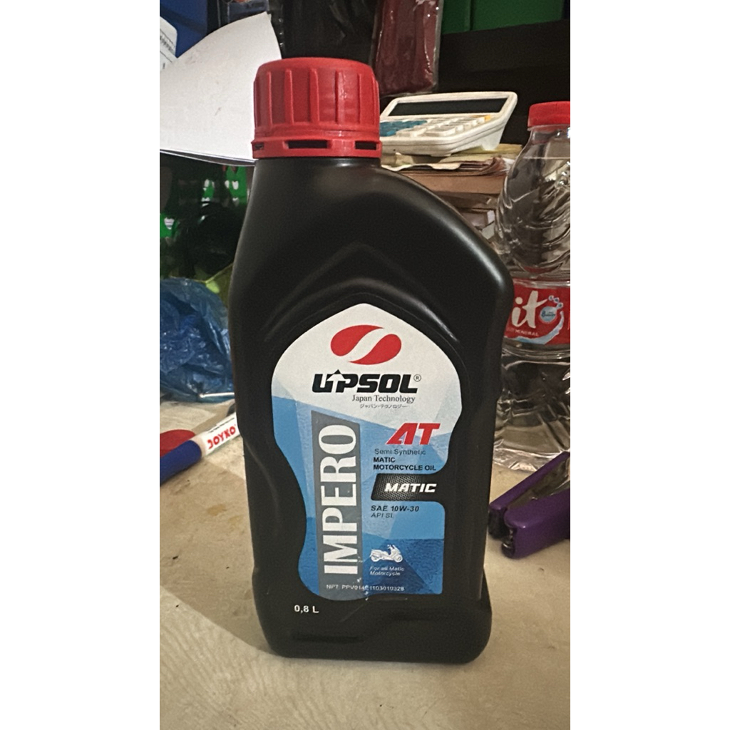 OIL MESIN MOTOR MATIC 800ml Evalube matic