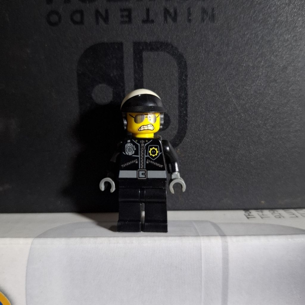 Minifigure Lego City Police Bad Cop Original