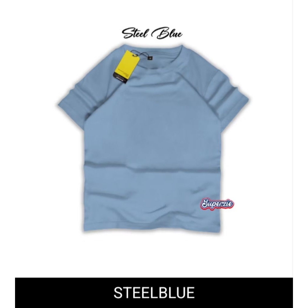 Naap_kids Kaos polos anak Kaos polos laki-laki perempuan kaos polos 4-12 tahun