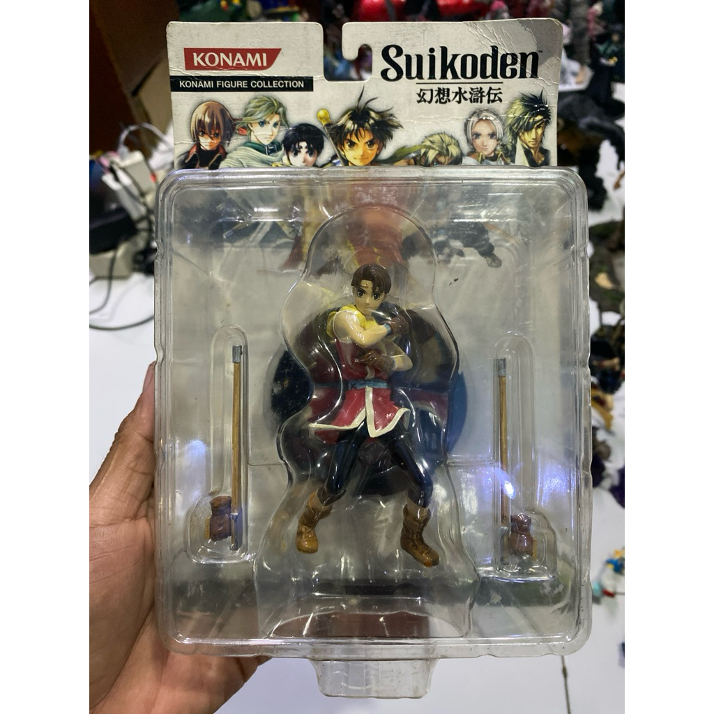 Mainan Figure Suikoden 2 Hero 2 Ori Konami Figure Collection WYSIWYG