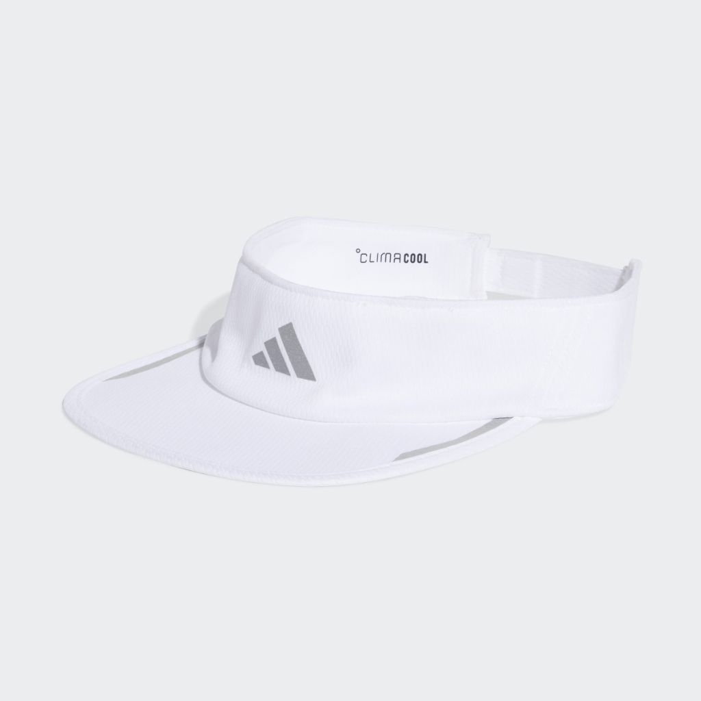 Adidas AEROREADY Running Visor White Putih JD1159 Topi Original 100%