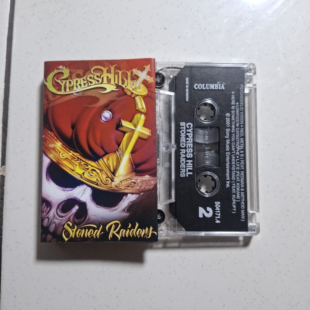 Kaset Pita Cypress Hill - Stoned Raiders Second