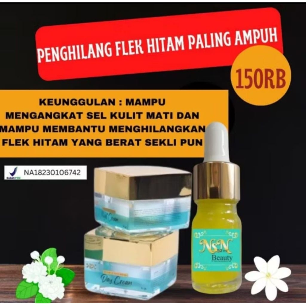 paket penghilang flek NsN beauty