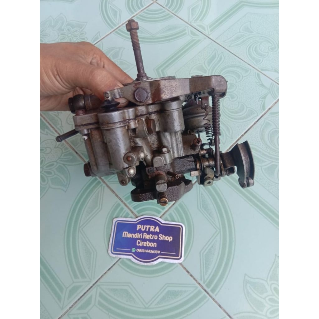 karburator L300 bensin copotan original Aisan bawaan mobil kondisi normal