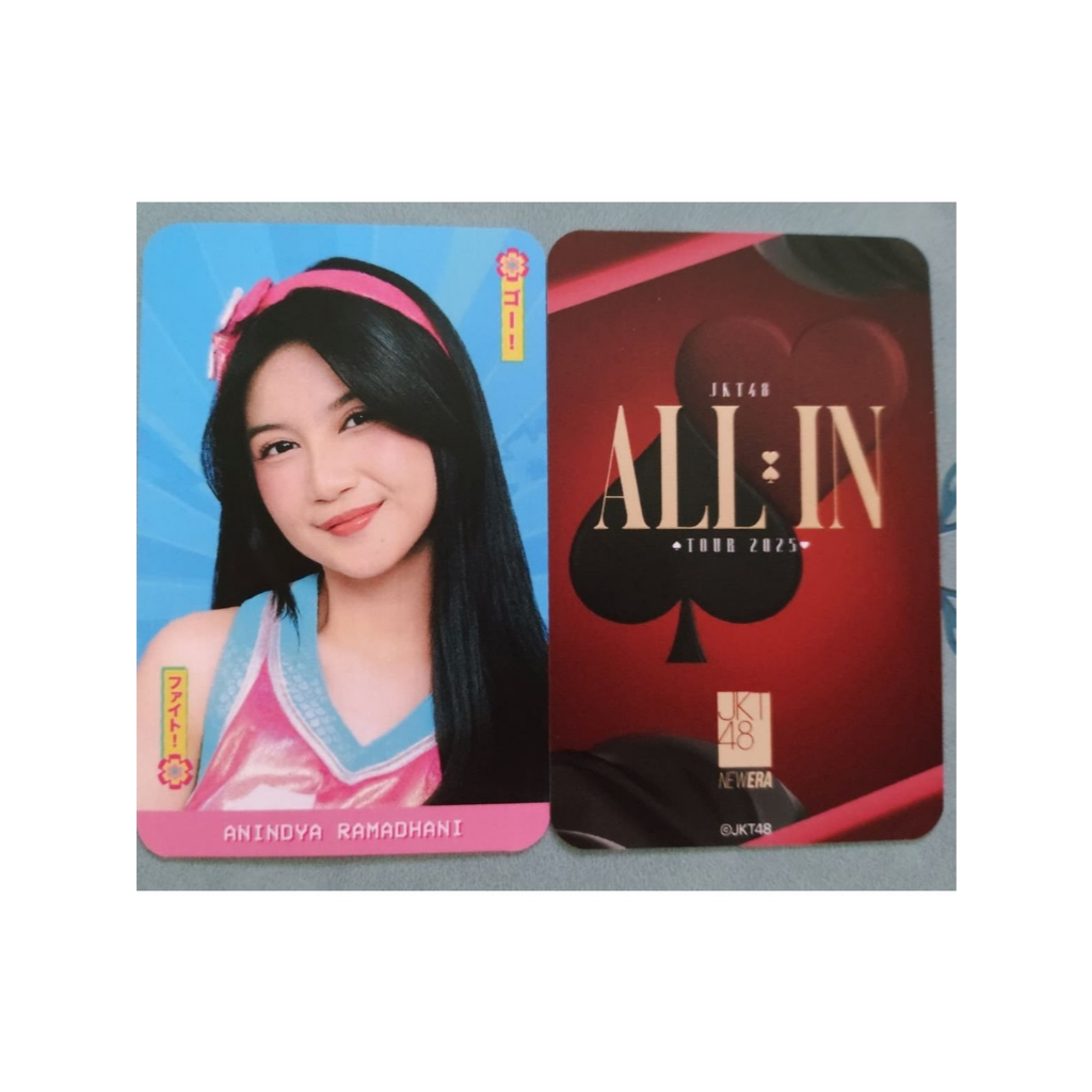 JKT48 Official Photocard - All In Tour - Anindya Ramadhani