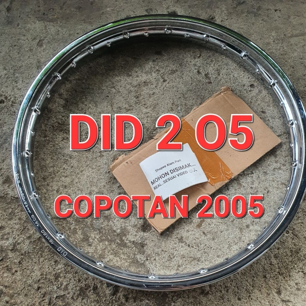 VELG RIM DID 18 COPOTAN RX KING