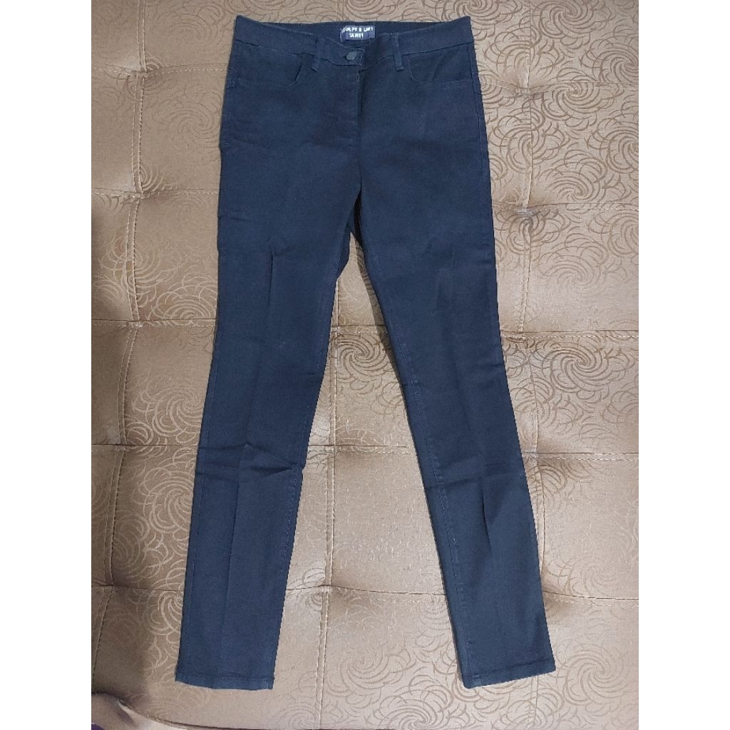 Mark & Spencer celana jeans hitam preloved
