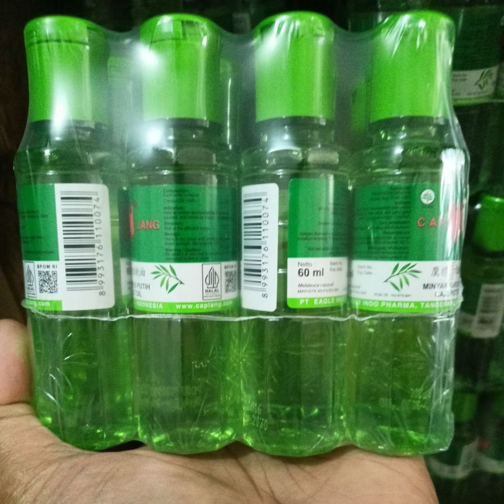 Minyak Kayu Putih ukuran 60 ml MKP 1 Lusin