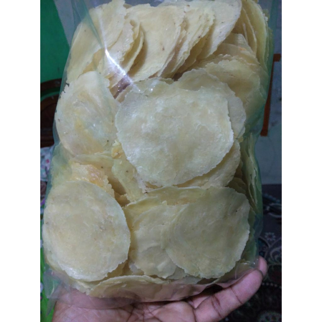 emping melinjo mentah super asli kebumen