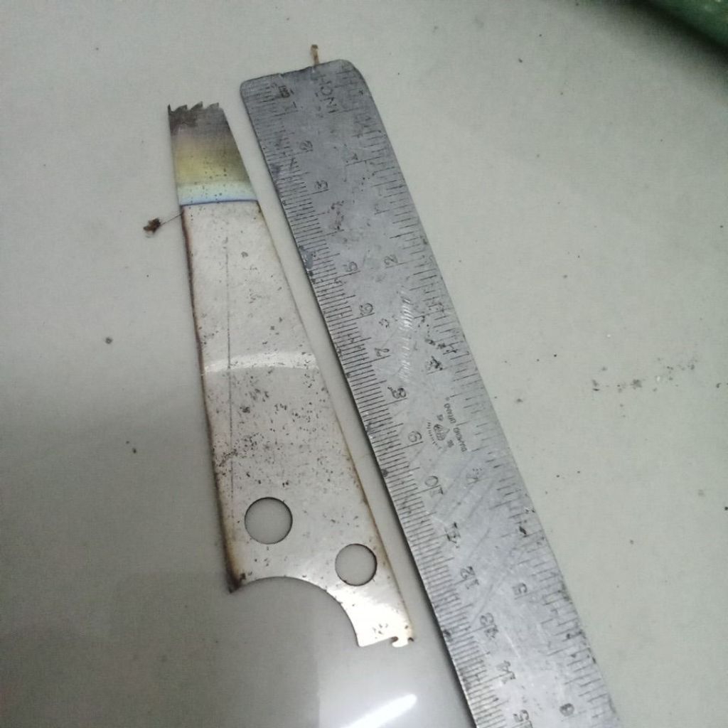 Baja HSS DMo9 Pelangi Tinaly Original Keras Bahan Pisau Mutik Temutik Tiuk Seselet Pengutik Raut Ste