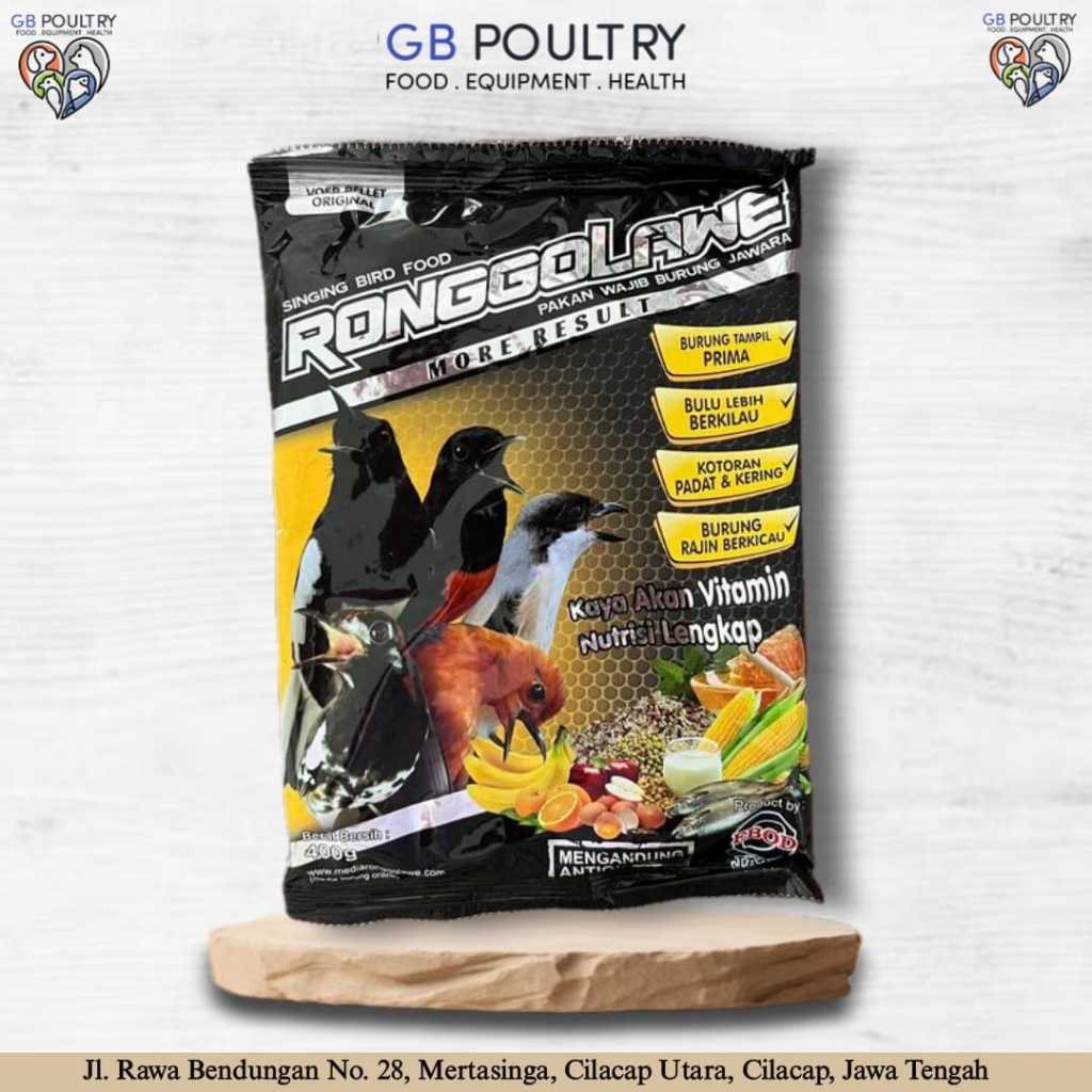 VOER RONGGOLAWE EBOD JAYA PAKAN BURUNG ANIS MURAI CUCAK