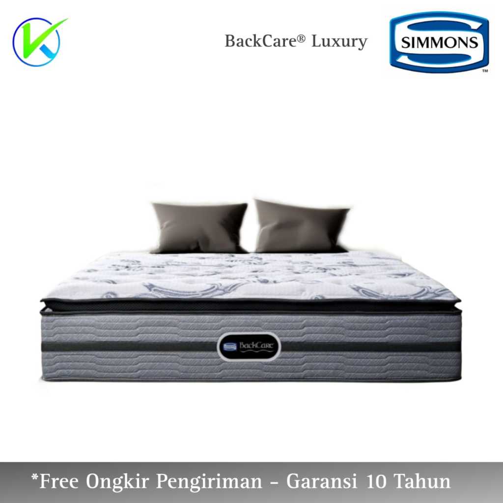 Kasur Simmons BackCare® Luxury Tebal 36cm - Mattrass Only