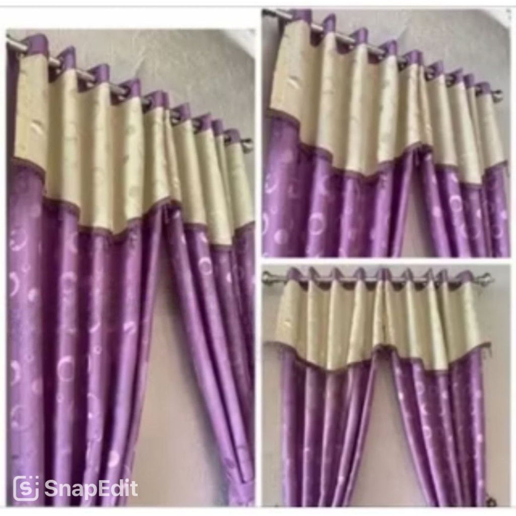 Gorden minimalis poni tempel bahan lokal polkadot