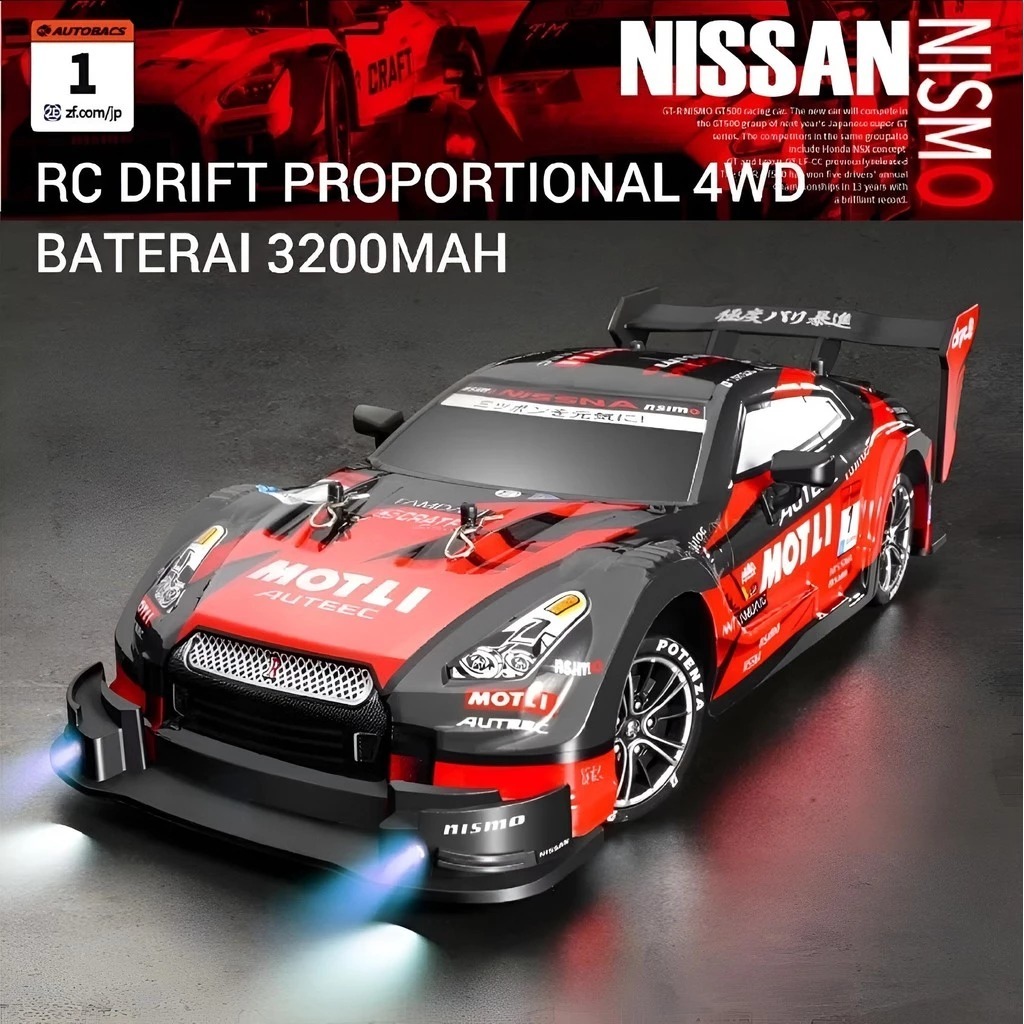 RC DRIFTING PROPO Proportional Remote Control Drifting Mobil Balap GTR AMG BMW Propo RC Balap