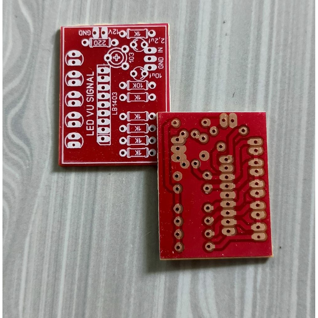 PCB LED VU SIGNAL ALMS MIXER TONE CONTROL EQUALIZER DLL