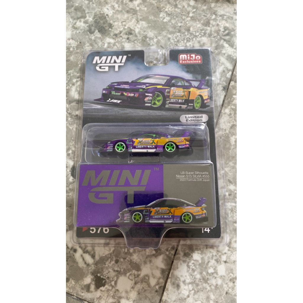 Mini GT S15 LBWK purple