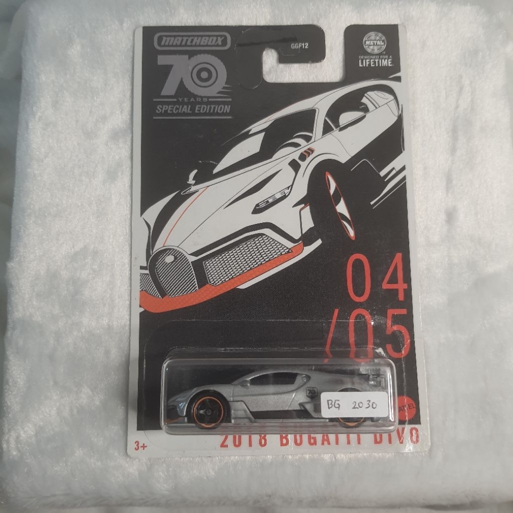 Matchbox 2018 Bugatti Divo