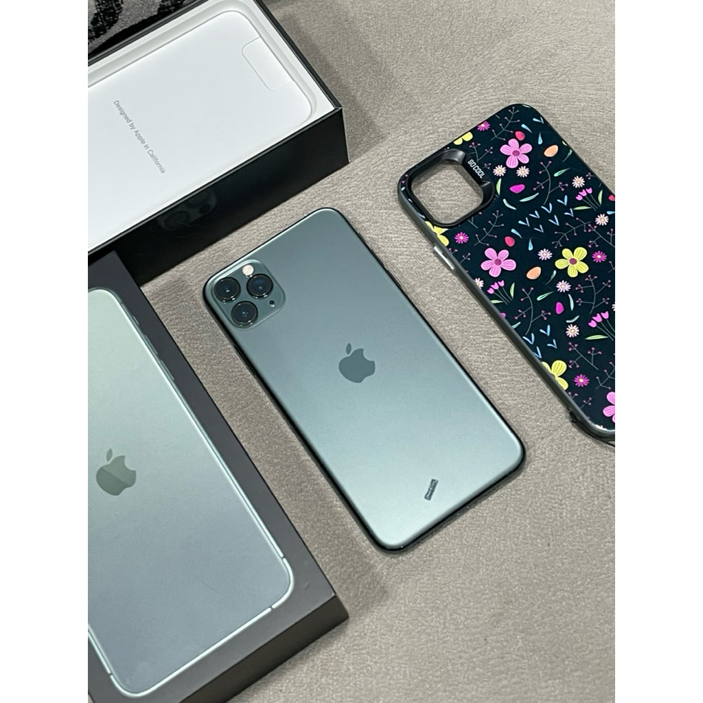 iphone 11 Pro Max 64GB Midnight Green Like NEw ex iBox