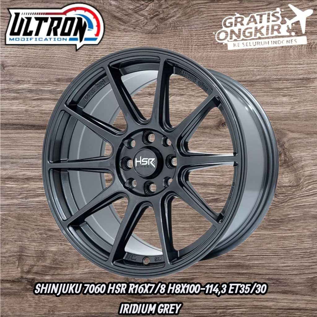 PELEK RACING CELONG RING 16 HSR SHINJUKU VELG R16 BUAT MOBIL COROLLA VIOS CIELO AVANZA