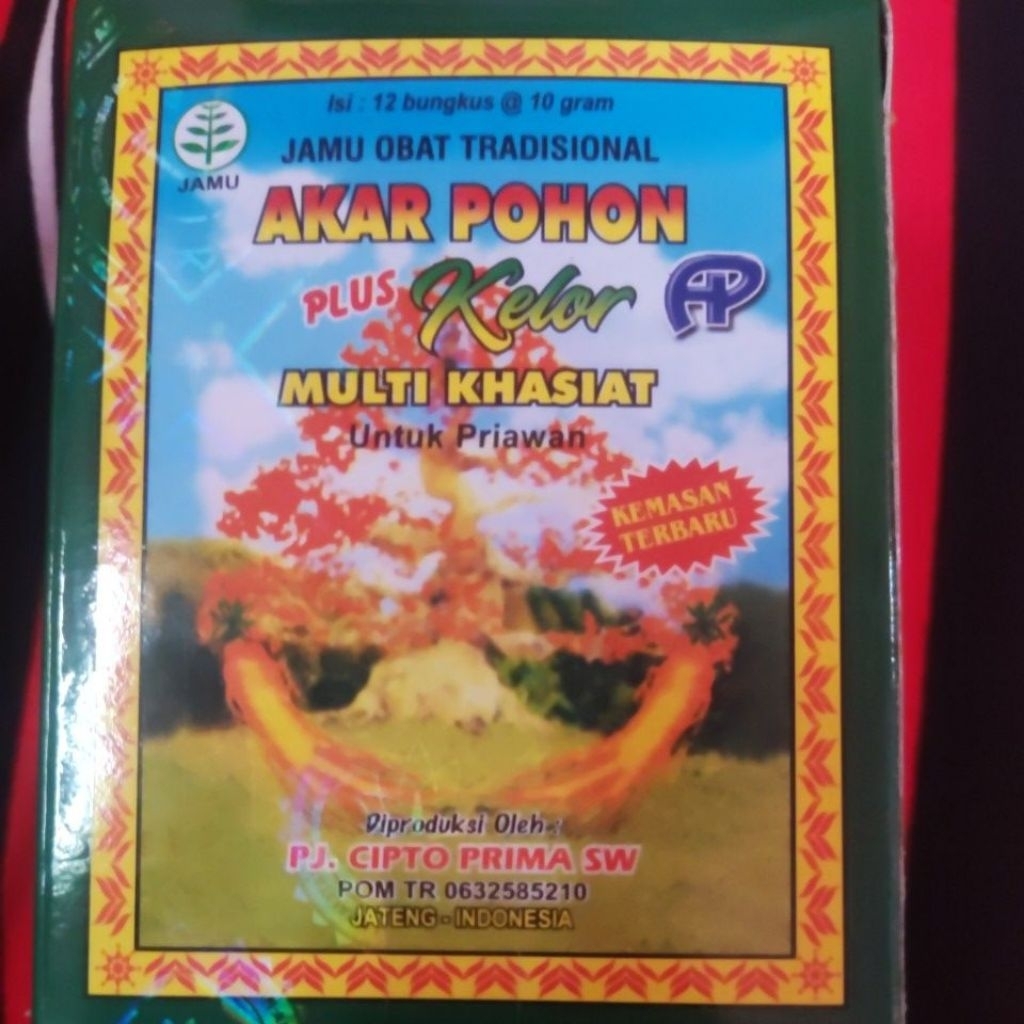 Jamu Serbuk Akar Pohon Ginseng plus Kelor