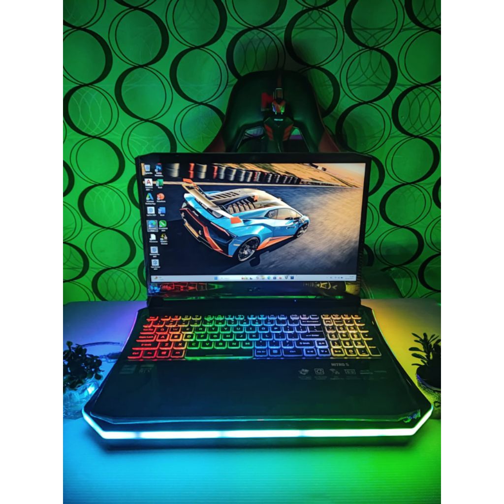 ACER NITRO 5-AN515 V17 RGB i7 GEN 11 NVIDIA RTX 3050 (ACER PREDATOR)