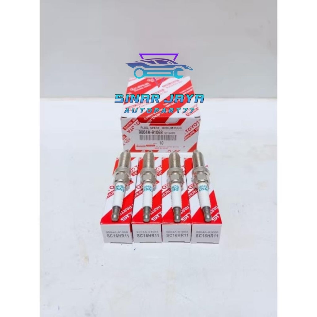 BUSI IRIDIUM TOYOTA ALL NEW YARIS VIOS GEN3 4PCS