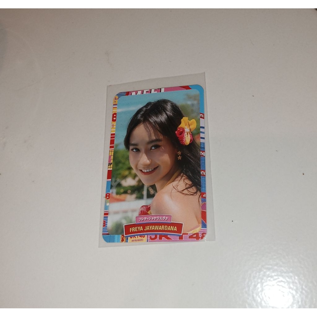 Photocard Official Sister Reunion JKT48 & AKB48 Freya