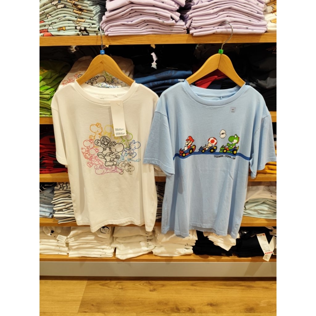 Kaos UT Super Mario Anak Uniqlo (Unisex)