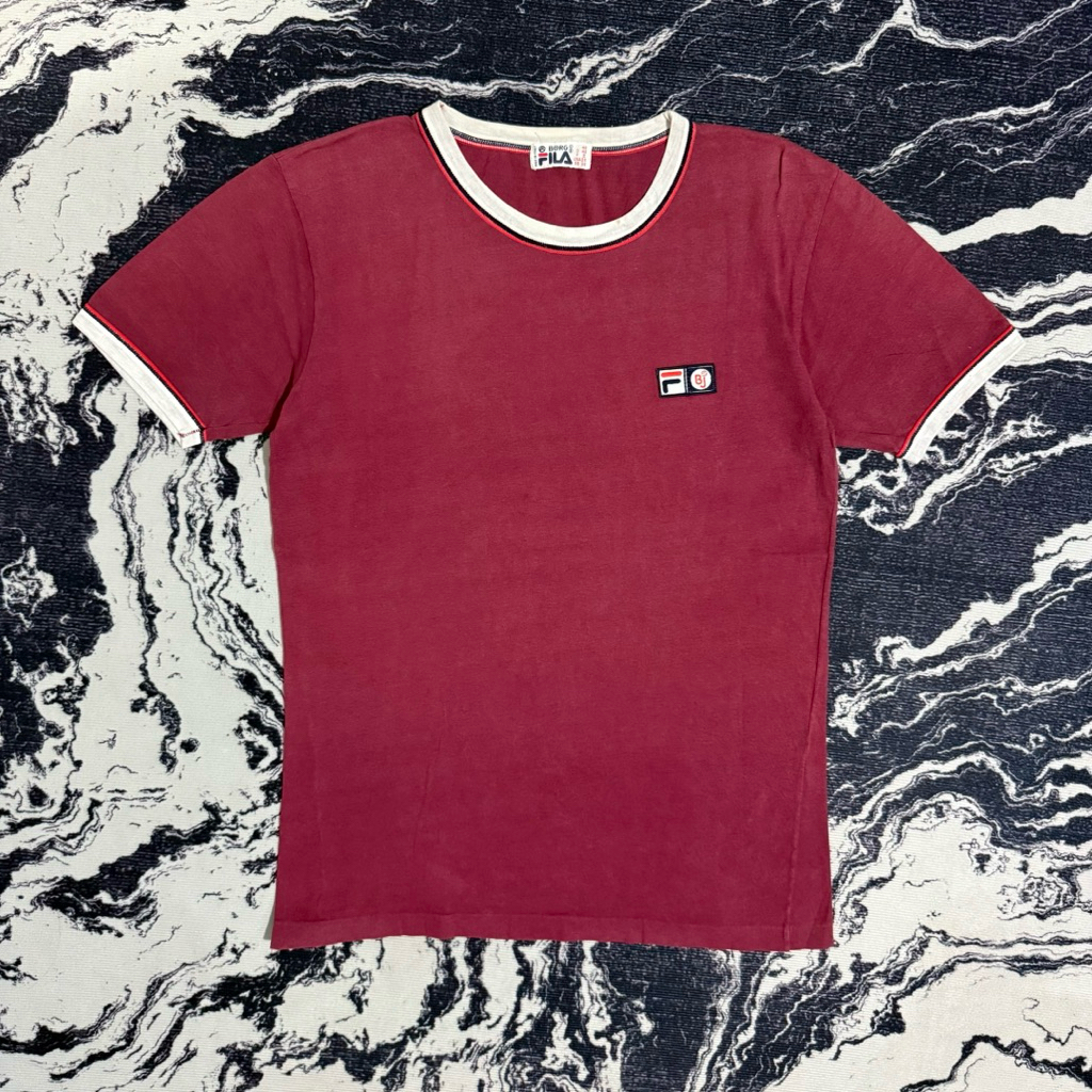 Vintage fila bjorn borg ringer tshirt kaos