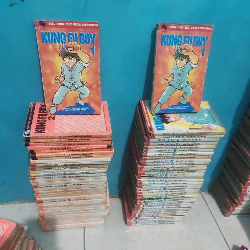 komik Kung fu Boy full set Tamat 1-37 Original