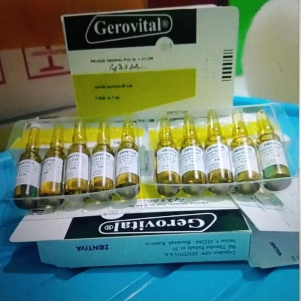 GEROVITAL H3 COKELAT // gerovital H3 bening original