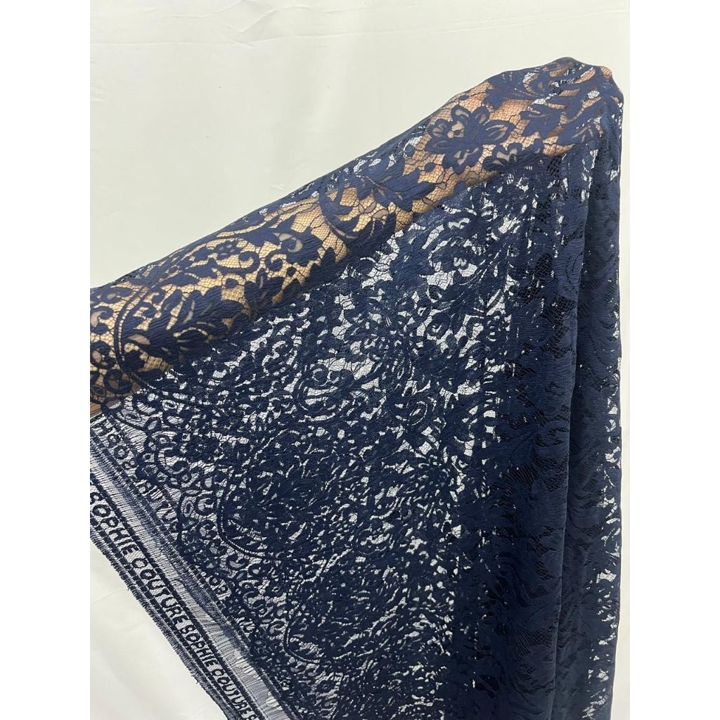 Bakal Kebaya Kain Brokat Pengantin Semi Italy Tirtasari Premium 2,,5 mtr