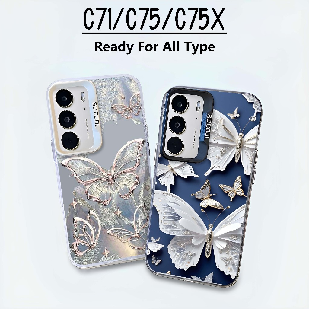 Softcase Premium Matte Hard Casing So Cool For Realme C71 C75 C75X - Casing HP Realme C71 C75 C75X -