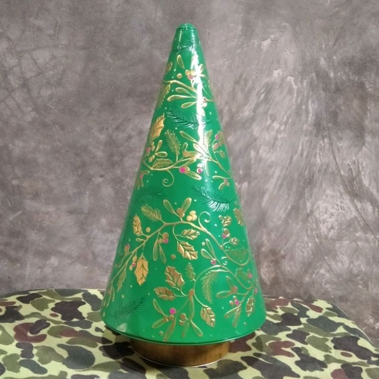 Music box Jadul Natal Kotak Musik Kaleng Jadul We Wish You Wonderfull Xmass Kotak Musik Jadul Tintoy