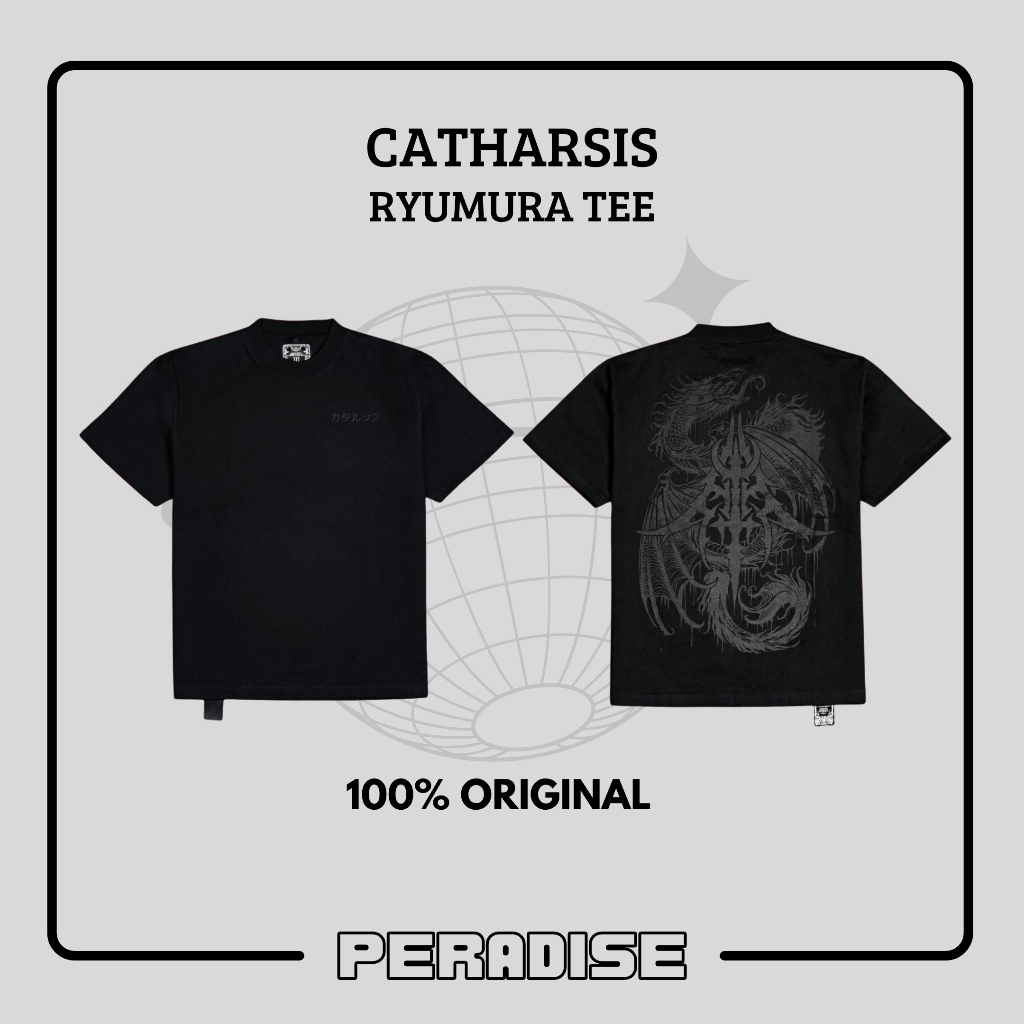 Catharsis Tshirt Ryumura / Dragon - Catharsis Tshirt Original
