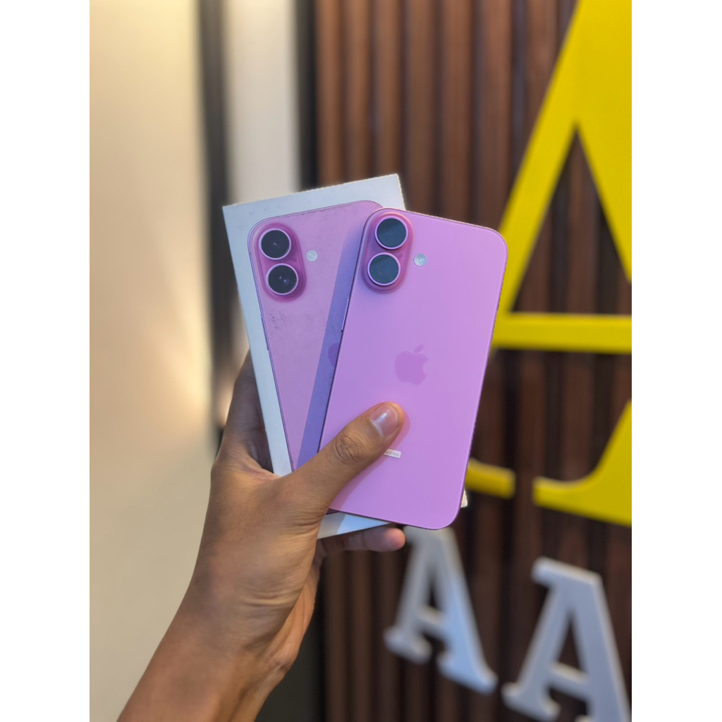 iphone 16 128gb second ibox / free adaptor 20w ori new