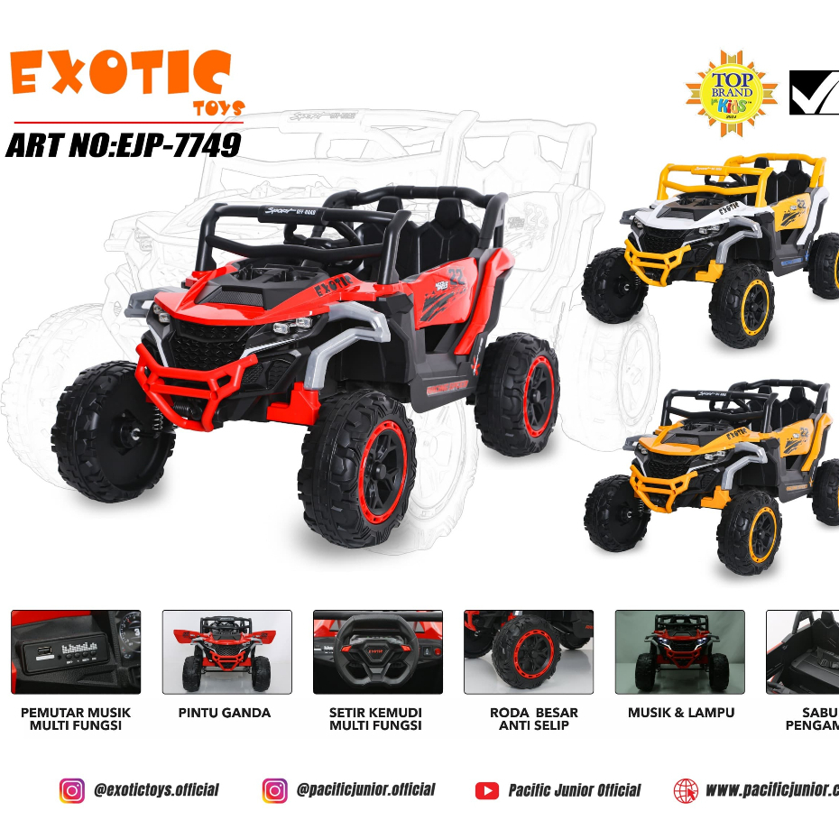 Mobil Aki Jeep  EXOTIC 7749