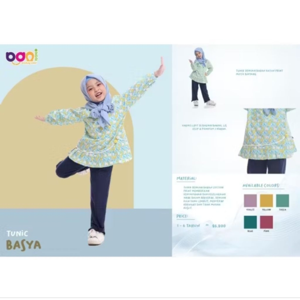 Tunic basya chalia jsweet kinza ajlen bani batura