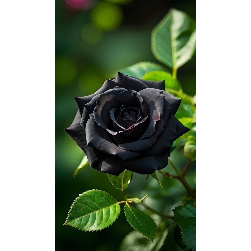 Tanaman Mawar Hitam Bunga hitam / Tanaman hias mawar hitam