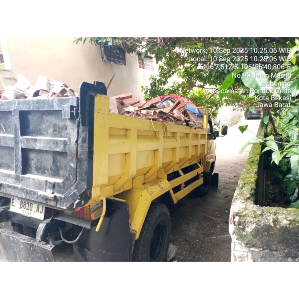 Jasa buang puing Jatiasih Bekasi