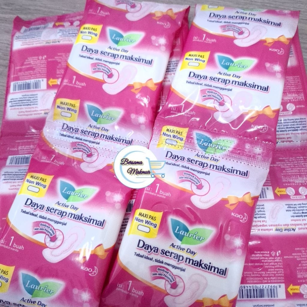 Laurier active day renceng pembalut kewanitaan