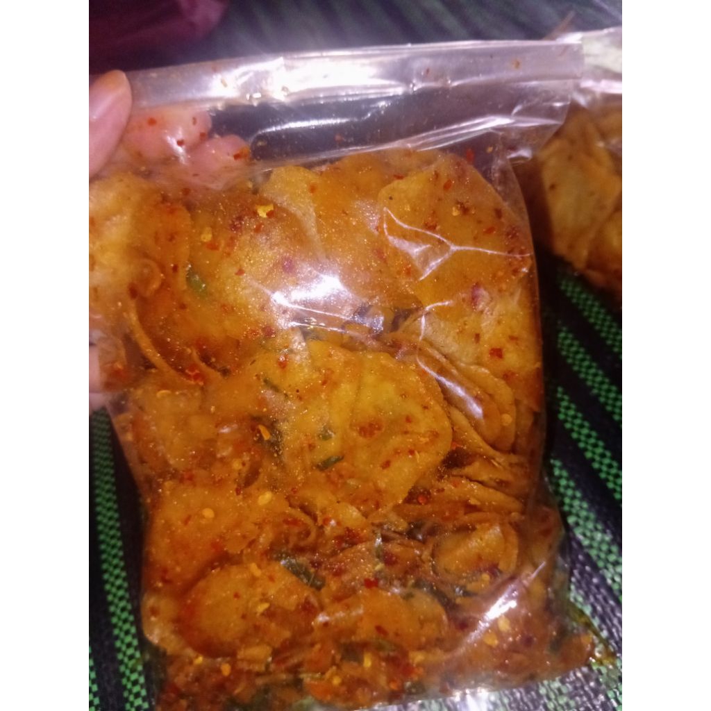 moring chili oil daun jeruk/makanan khas tasikmalaya