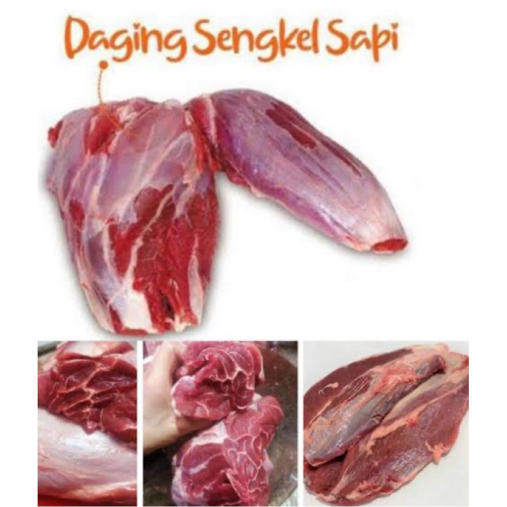 DAGING SAPI SENGKEL 1kg SENGKEL KEMBANG DAGING SOTO SEMUR KISI