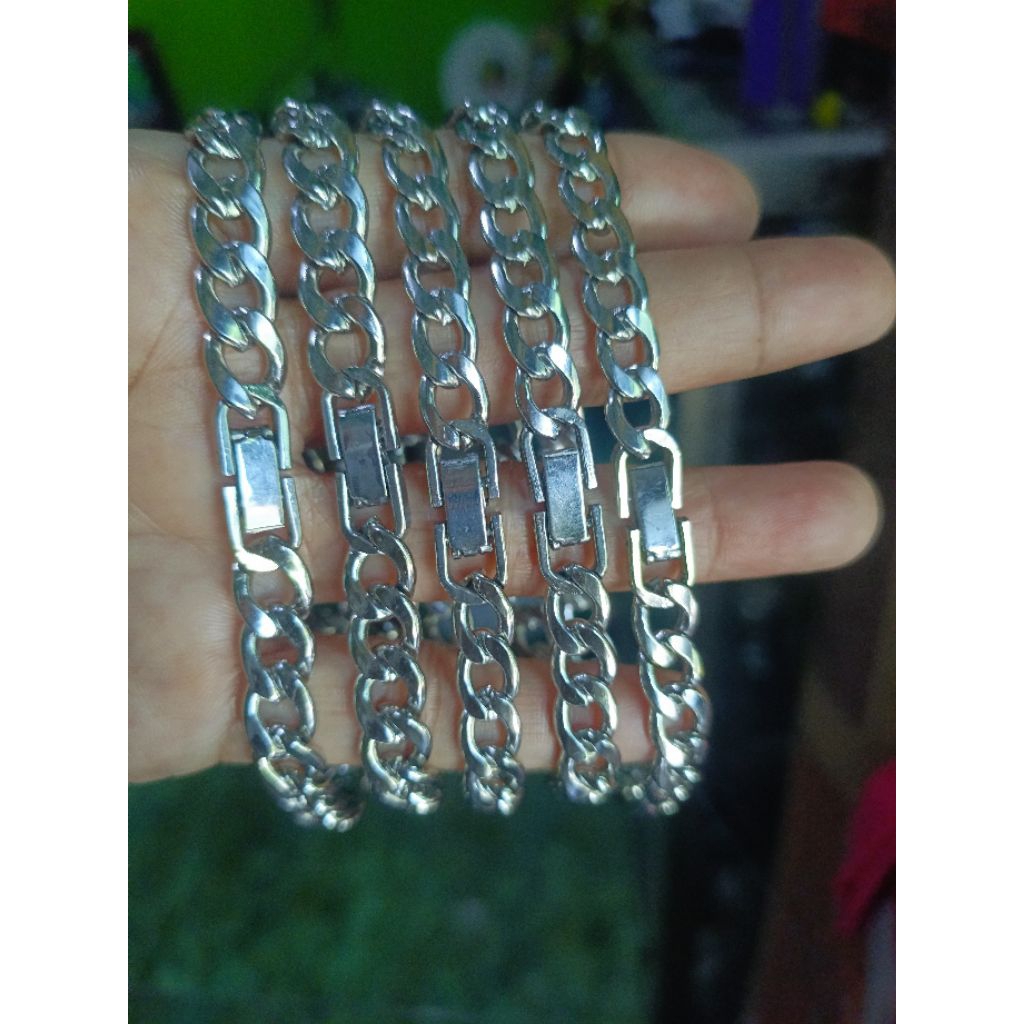 Gelang rantai titanium kaitan ( gantol) cetit jam