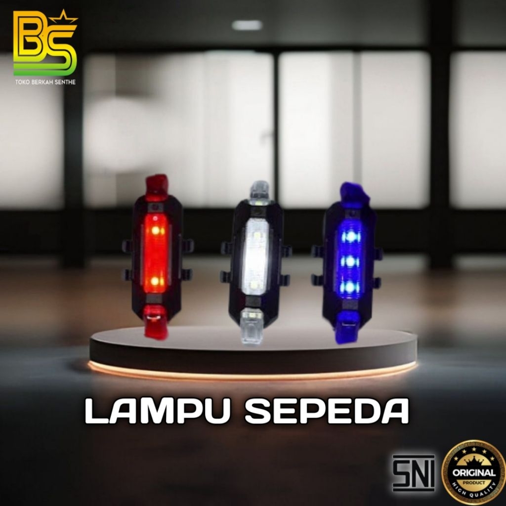 LAMPU SEPEDA ONTEL/LAMPU SEPEDAH RGB