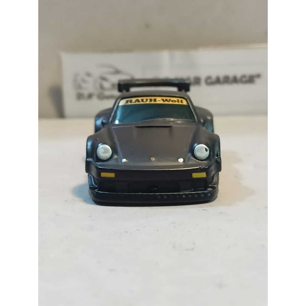 [MINUS] Hotwheels Premium Silhouettes 2019 (Loose) – RWB Porsche 930 (Hitam / Black)