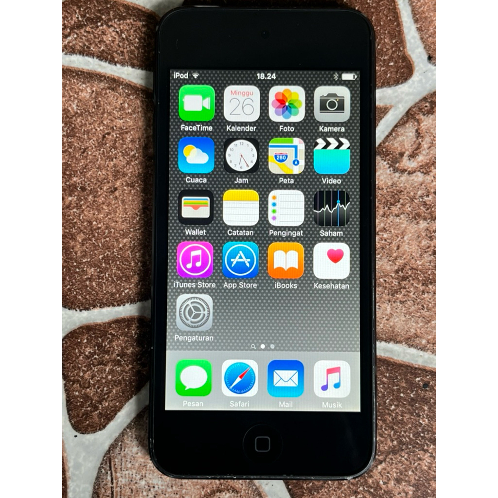 ipod touch 6 16gb black second ex inter