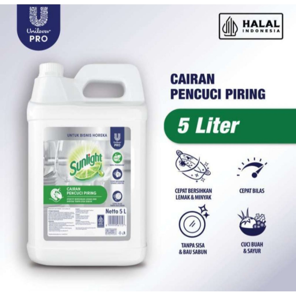 sunlight 5 liter/100 %original sunlight 5 liter