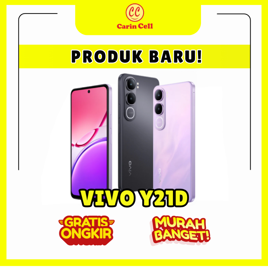 VIVO Y21D RAM 6/128GB 4G GARANSI RESMI