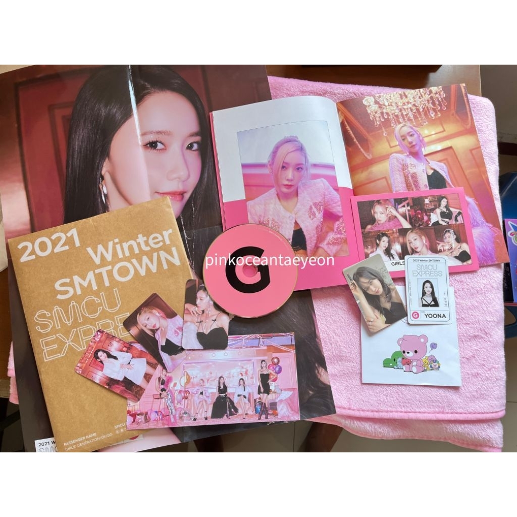 (UNSEALED) SNSD GIRLS GENERATION OHGG 2021 WINTER SMTOWN SMCU ALBUM